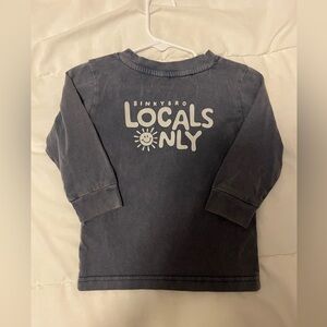 Binky Bro Locals Only Wave Beach Graphic Long Sleeve T-Shirt